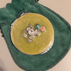 Enamel Frog Mirror